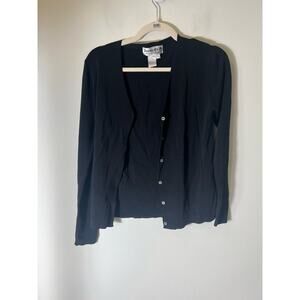Joseph A. Long Sleeve Button Up Cardigan Sweater Sz S